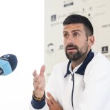 Novak Djokovic est en quête de confiance à Genève KEYSTONE/CYRIL ZINGARO